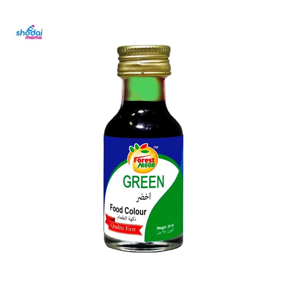Organic Green Food Colour 28ml